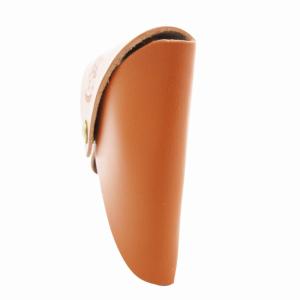 IL BISONTE マルチケース カードケース コインケース ロゴ刻印 レザー 茶 ブラウン /GV GY18