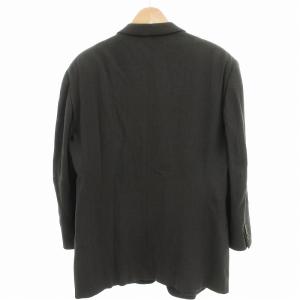 GIORGIO ARMANI 3ピースセットアップ スーツ ジャケット パンツ スラックス ジレ ベスト シングル 総裏地 52 カーキ