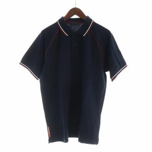 ポロシャツ XL ネイビー 23333