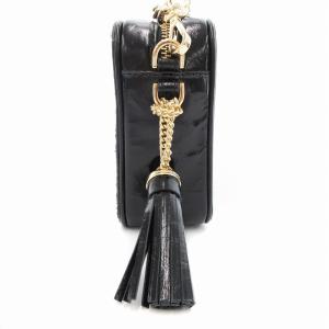 MICHAEL KORS ショルダーバッグ スタッズ レザー クロスボディ チェーン 黒 ブラック /JS GY18