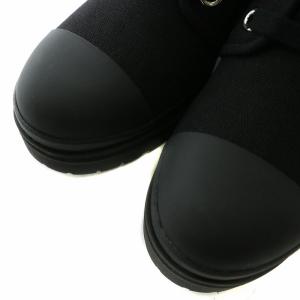 MICHAEL Michael Kors Corey Canvas Combat Boot ショートブーツ キャンバス チャンキーヒール サイドジップ