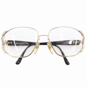 オプチル OPTYL サングラス メガネ アイウェア メタルフレーム ラインストーン ロゴ 5716 黒