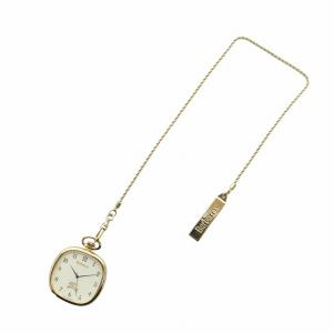 burberrys 懐中時計 クォーツ スクエア ゴールドカラー 2830-263839