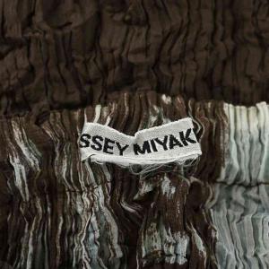 ISSEY MIYAKE タイトスカート ブラウン
