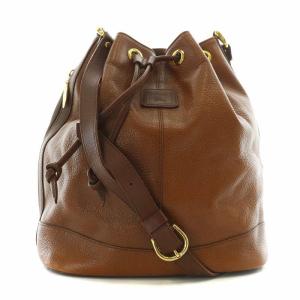 ショルダーバッグ 内側ノバチェック ブラウン