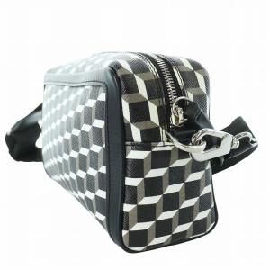 PIERRE HARDY カメラバッグ マックス CUBE PVC ブラック ホワイト