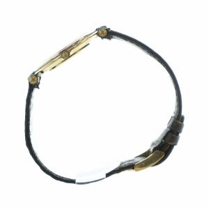 GUCCI 腕時計 ウォッチ クォーツ ロゴ レザーベルト ゴールド色 4500M GY18 /MQ OH