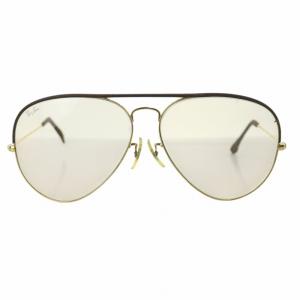Ray-Ban  B＆L ヴィンテージ サングラス ティアドロップ ダブルブリッジ 金属フレーム メタルフレーム レザー