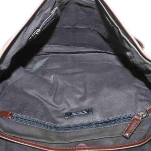 BURBERRY BLACK LABEL ショルダーバッグ ナイロン レザー マグネット ロゴ 茶色 ブラウン /XZ GY18