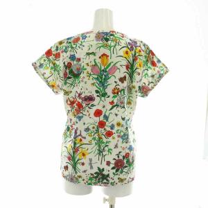 GUCCI 80s ヴィンテージ Tシャツ 花柄 S マルチカラー