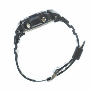 CASIO G-SHOCK 腕時計 ウォッチ クォーツ 黒文字盤 カレンダー付き アナデジ ロゴ 黒 ブラック AW-591 GY18