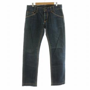 デニム ジーンズ ロゴ刺繍 48 M 青 ブルー G3S7TD G8380 /MW GY18