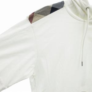 BLACK LABEL CRESTBRIDGE 美品 Tシャツ 半袖 カットソー パーカー チェック柄 M 白 ホワイト ベージュ 紺 ネイビー /OU