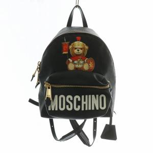 COUTURE リュックサック PVC レザー テディベア ナイト ブラック