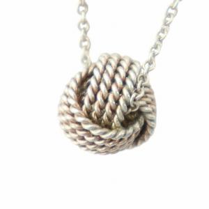 TIFFANY&Co. バイザヤード ツイストノット ネックレス Silver925