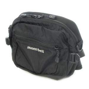 ウエストバッグ ボディバッグ ナイロン ロゴ アウトドア 黒 ブラック /AO11 GY11