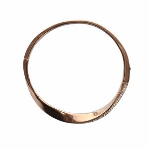 kate spade new york バングル ブレスレット アクセサリー ラインストーン ロゴ ピンクゴールド色 GY11 /MQ