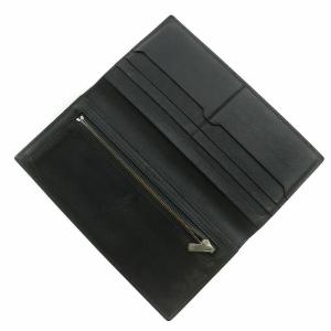 FARO 長財布 二つ折り レザー ロゴ 黒 ブラック /XZ GY17