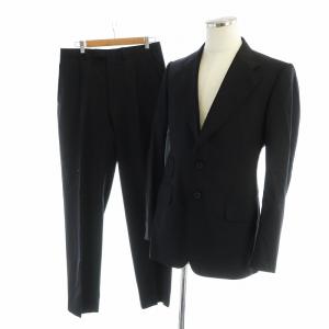 シングルスーツ セットアップ 上下 テーラードジャケット パンツ 総裏地 長袖 センターベント ジップフライ