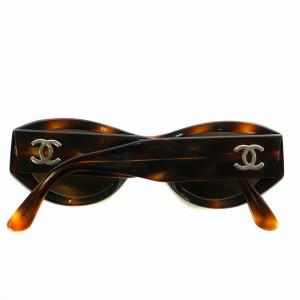 CHANEL サングラス セルフレーム カラーレンズ べっこう柄 ココマーク