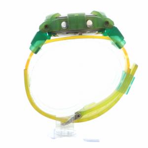 CASIO G-SHOCK 腕時計 ウォッチ クォーツ デジタル カレンダー付き ロゴ 緑 グリーン 黄 イエロー DW-9600