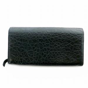 Vivienne Westwood 長財布 オーブロゴ レザー型押し ブラック