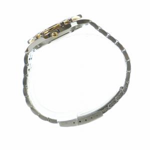SEIKO 腕時計 ウォッチ クォーツ 白文字盤 カレンダー付き ロゴ ゴールド色 シルバー色 7N43-7091