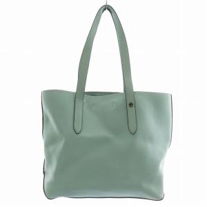 ゴッサム トート 34 トートバッグ ハンド レザー マグネット 型押しロゴ 水色 ライトブルー C0240