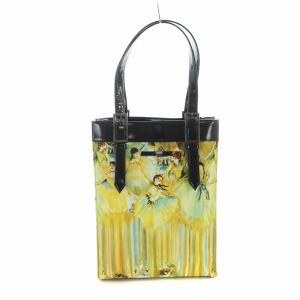 Jean Paul GAULTIER ハンドバッグ 舞台の踊り子 イエロー ブラック