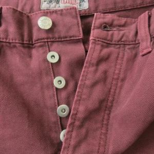 STUSSY Classic Jean CLASSIC PANT WASHED CANVAS ウオッシュド キャンバス