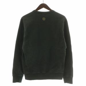 STONE ISLAND Graphic Eleven トレーナー スウェット 長袖 裏起毛 クルーネック ロゴ 刺繍 S 緑 グリーン