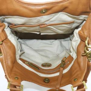 TORY BURCH アマンダ AMANDA トートバッグ ショルダー 2WAY レザー ロゴ 茶色 ブラウン /XZ GY18