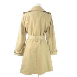 LAUREN RALPH LAUREN トレンチコート ダブル ベルト M ベージュ /AO12 GY18