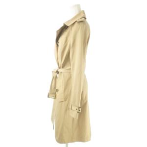 LAUREN RALPH LAUREN トレンチコート ダブル ベルト M ベージュ /AO12 GY18