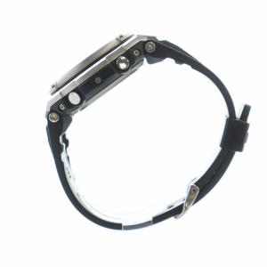 CASIO G-SHOCK 腕時計 ソーラー デイト カレンダー付き アナデジ シルバー色 ブラック GST-W310