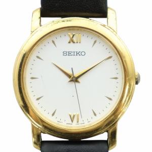 腕時計 ウォッチ クォーツ ロゴ 白文字盤 ローマン ゴールド色 V701-1T30 GY18 /MQ