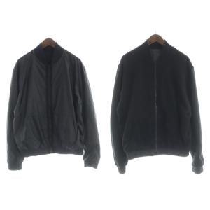 24SS リバーシブルモノグラム ジャンパー M ブラック