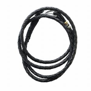 PAUL SMITH 2連 ブレスレット アクセサリー バングル ロゴ 編み込み レザー 黒 ブラック GY18 /MQ