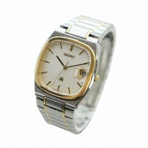SEIKO MAJESTA 5S42-5A00 腕時計 クォーツ デイト スイープセコンド 白文字盤