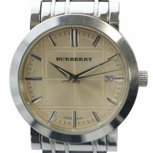 腕時計 クォーツ デイト カレンダー付き ラウンド シルバーカラー BU1352