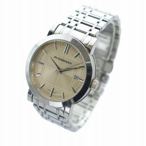 BURBERRY 腕時計 クォーツ デイト カレンダー付き ラウンド シルバーカラー BU1352