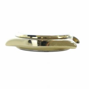 SEIKO ジャンク品 Silver Wave 腕時計 ウォッチ ケースのみ クォーツ カレンダー付き ロゴ ゴールド色