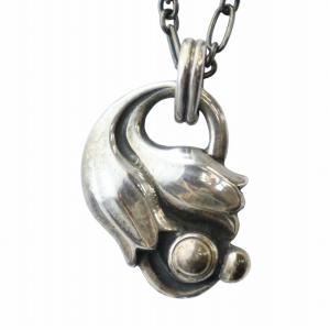 イヤーペンダント 1999年 ネックレス アクセサリー Silver925 ロゴ シルバー色 GY18