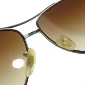 Ray-Ban サングラス 眼鏡 メタルフレーム アビエーター ティアドロップ スモークレンズ ロゴ 6713 3N シルバーカラー