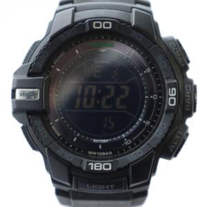 PRO TREK 腕時計 ウォッチ デジタル タフソーラー コンパス 温度計 黒 ブラック PRG-270