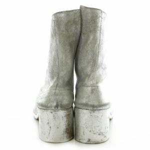 Martin Margiela 22 Tabi ショート ブーツ 43 シルバーカラー