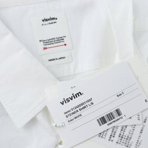 visvim STEINER SHIRT ワイシャツ 3 ホワイト