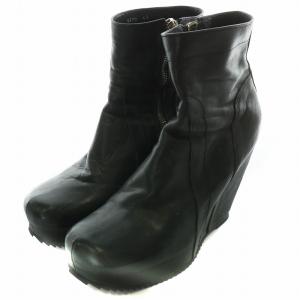 Rick Owens ショートブーツ 43 ブラック
