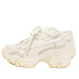 PULSAR WEDGE TONAL WNS 厚底スニーカー シューズ ローカット ロゴ 22cm 白