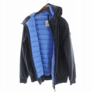 MONCLER DERVAL GIUBBOTTO ダウンジャケット 4 ネイビー C20914194905